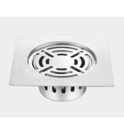 PR-144 Locking Square Floor Drain Stainless Steel Commercial Kitchen Heavy-Duty Secure Grate Tray Water Drainage Rack Restaurant Industrial Anti-Slip Rustproof Easy Clean Professional Grade Durable Key Lock Vandal Resistant Tough